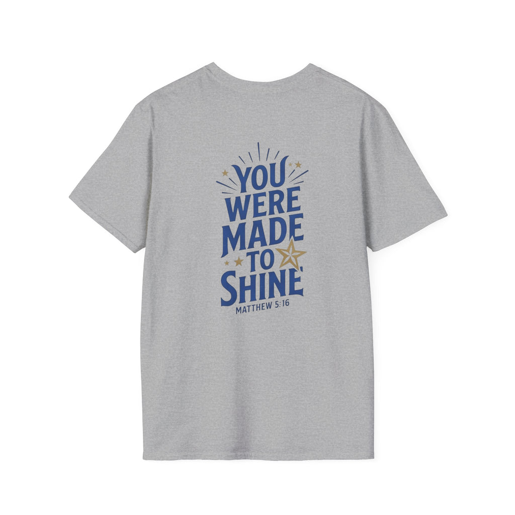 Gold Crown Pocket Tee — Minimal Royal Graphic T-Shirt
