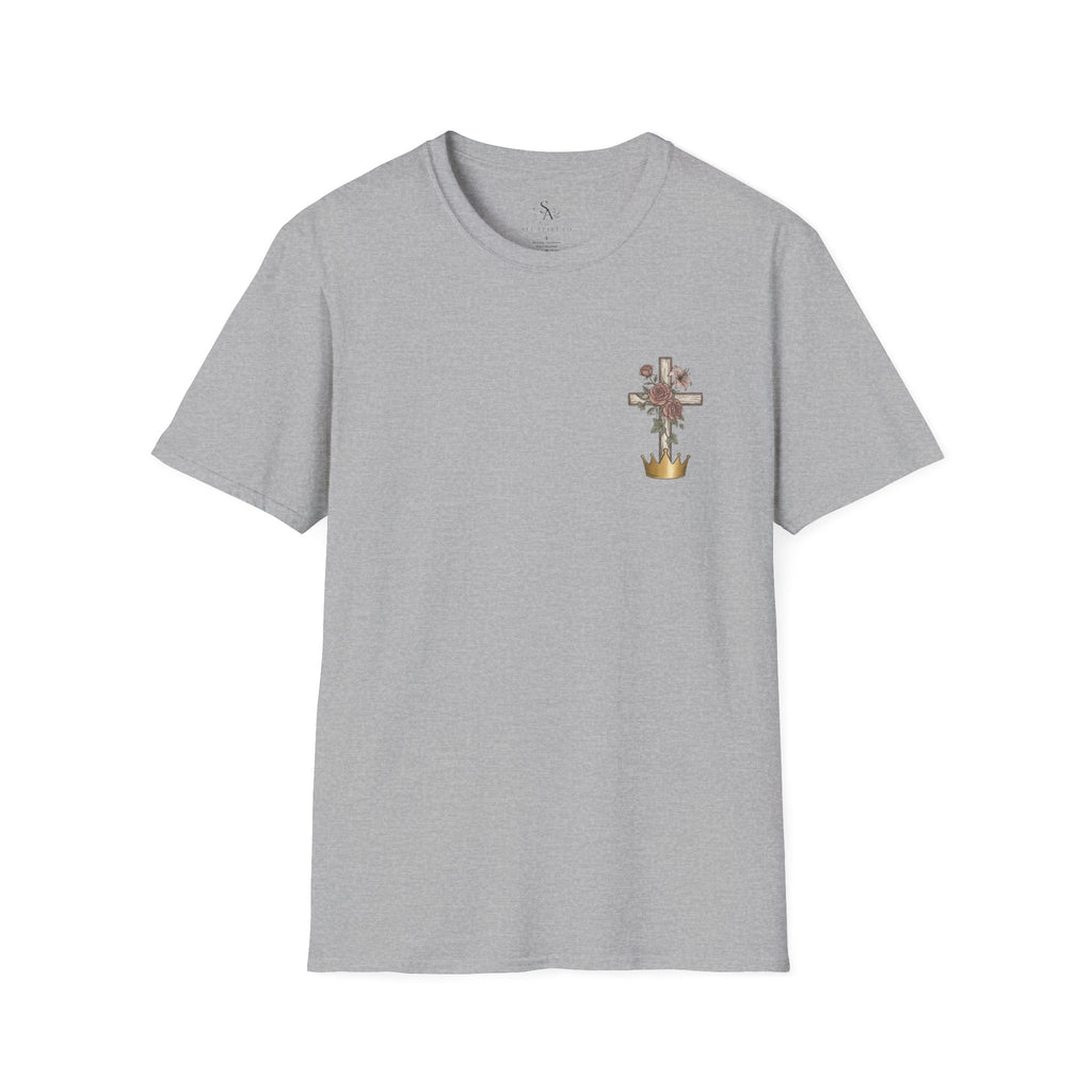 Old Rugged Crows T-Shirt — Floral Christian Faith Tee