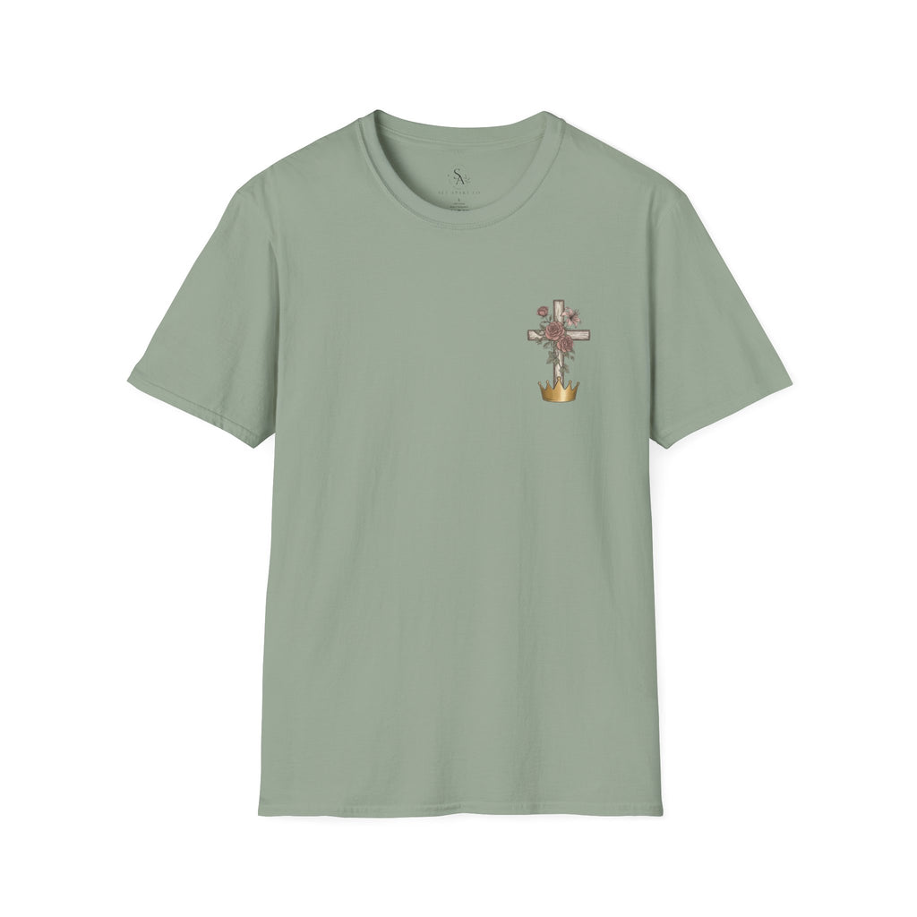 Old Rugged Crows T-Shirt — Floral Christian Faith Tee