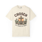 Chosen Cross T-Shirt — "Set Apart by Grace" Christian Faith Tee