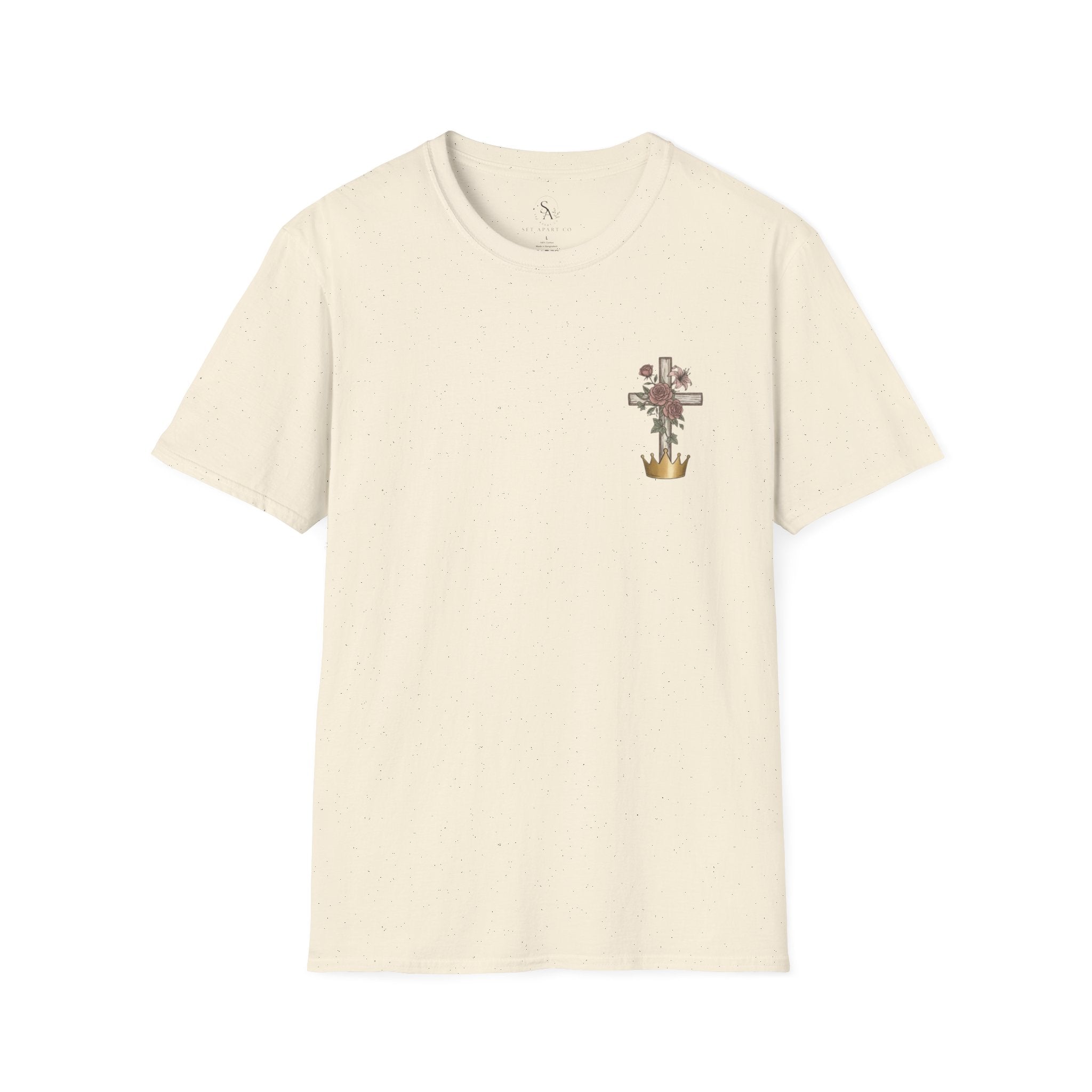 Old Rugged Crows T-Shirt — Floral Christian Faith Tee