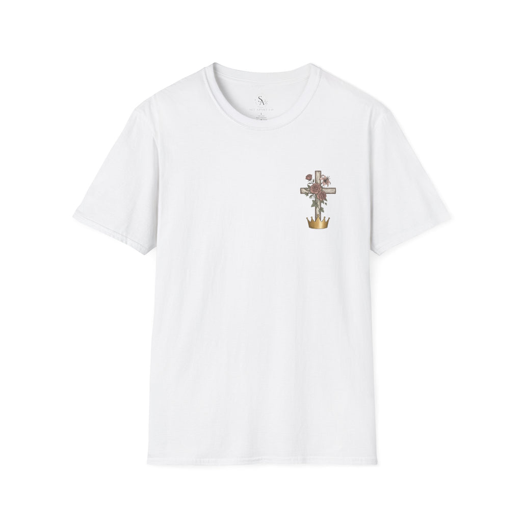 Old Rugged Crows T-Shirt — Floral Christian Faith Tee