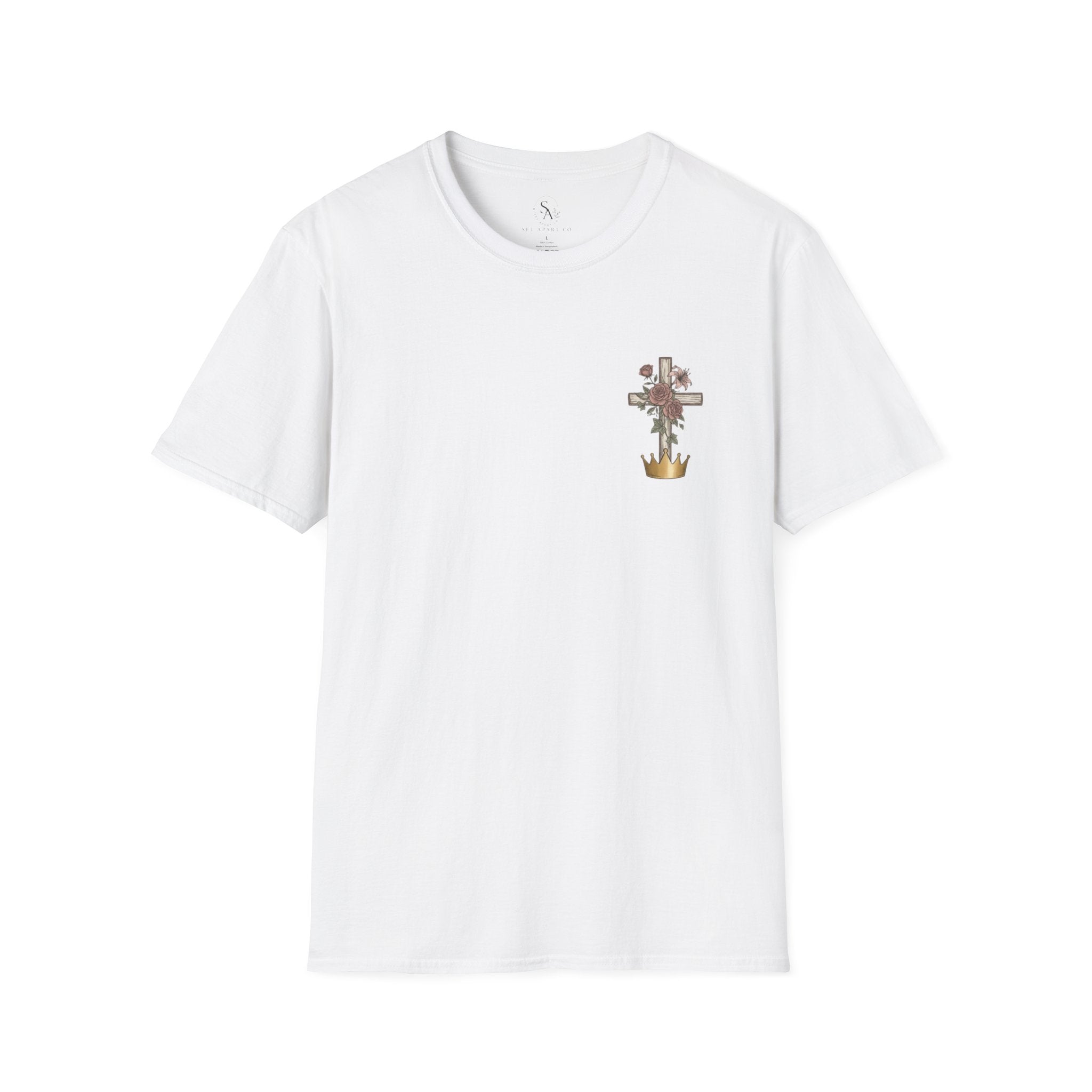 Old Rugged Crows T-Shirt — Floral Christian Faith Tee
