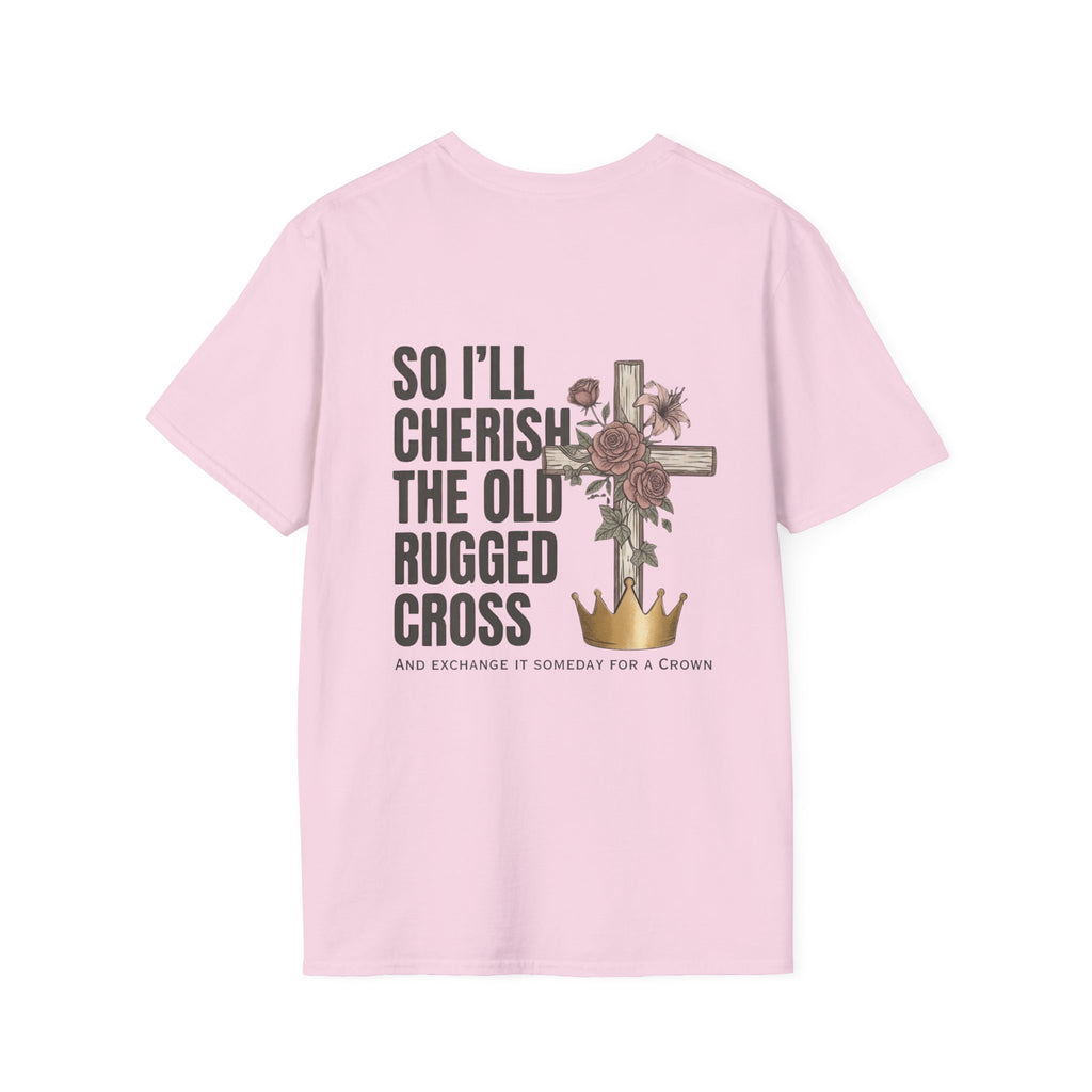 Old Rugged Crows T-Shirt — Floral Christian Faith Tee