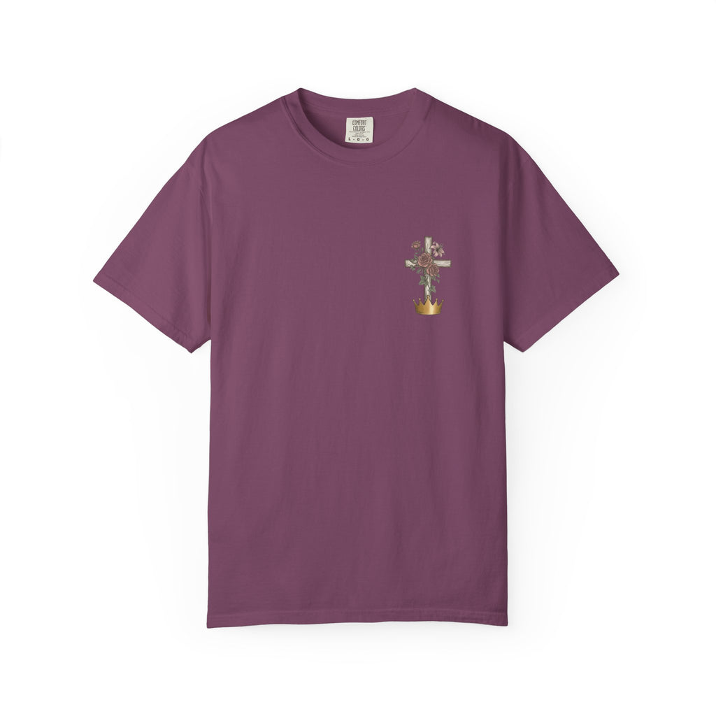 Rugged Cross T-Shirt — “So I’ll Cherish the Old Rugged Cross” Christian Faith Tee