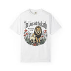 The Lion and the Lamb T-Shirt – Christian Scripture Tee (Revelation 5:5-6)
