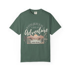 Adventure Faith T-Shirt — "With Jesus is a Great Adventure" John 10:10 Christian Tee
