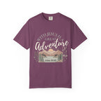 Adventure Faith T-Shirt — "With Jesus is a Great Adventure" John 10:10 Christian Tee