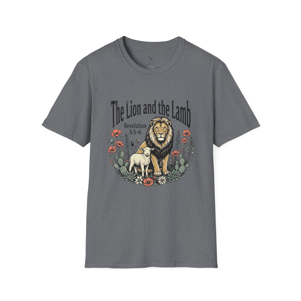 The Lion and the Lamb T-Shirt — Revelation 5:5-6 Faith Tee