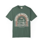 Christian ‘God Is With Us’ Rainbow T-Shirt — Faith-Based Inspirational Tee