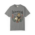 The Lion and the Lamb T-Shirt – Christian Scripture Tee (Revelation 5:5-6)