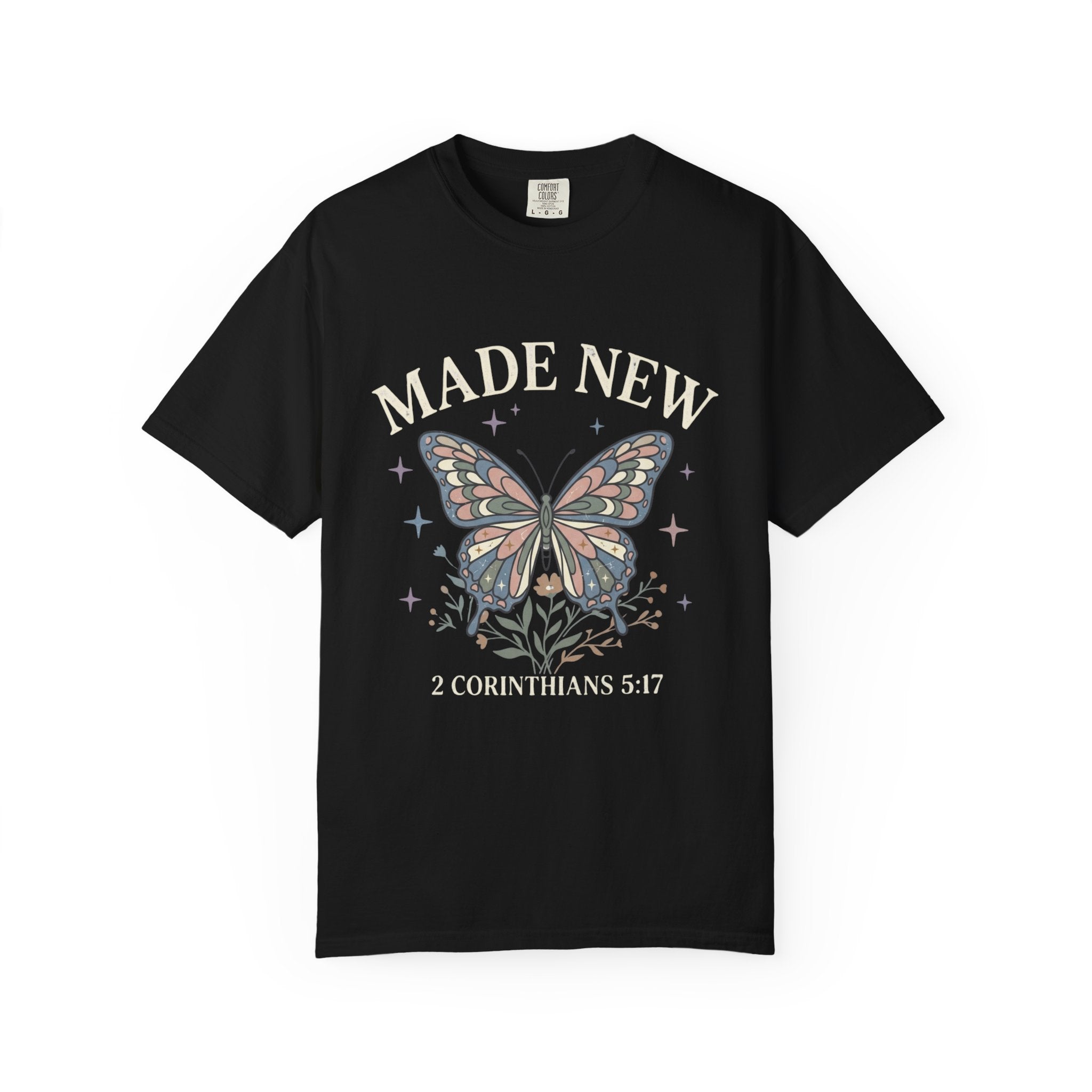 Made New Butterfly T-Shirt — Vintage Botanical Monarch Graphic Tee
