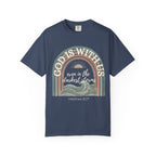 Christian ‘God Is With Us’ Rainbow T-Shirt — Faith-Based Inspirational Tee