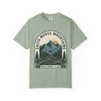 Faith Moves Mountains T-Shirt — Matthew 17:20 Mountain Landscape Christian Tee