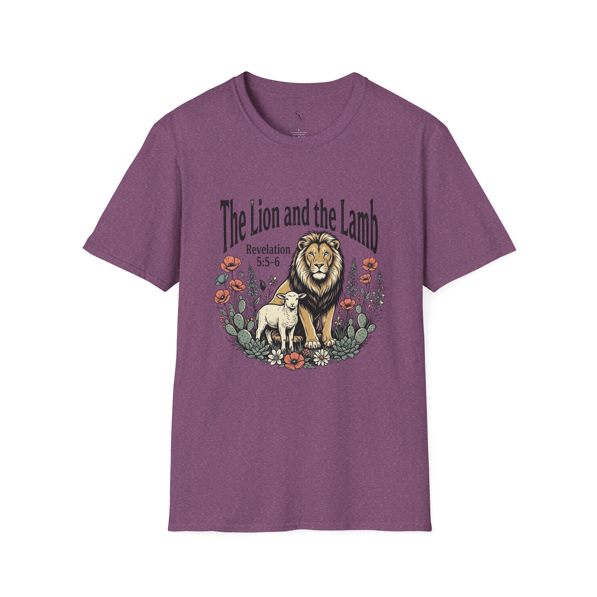 The Lion and the Lamb T-Shirt — Revelation 5:5-6 Faith Tee