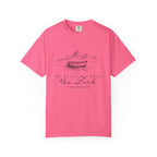 T-Shirt – “Be Still My Soul, the Lord Is On Your Side” Boat & Mountains Faith Tee
