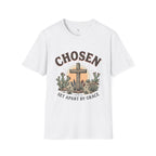 Chosen Cross T‑Shirt — "Chosen: Set Apart by Grace" Christian Tee