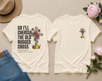 Old Rugged Crows T-Shirt — Floral Christian Faith Tee