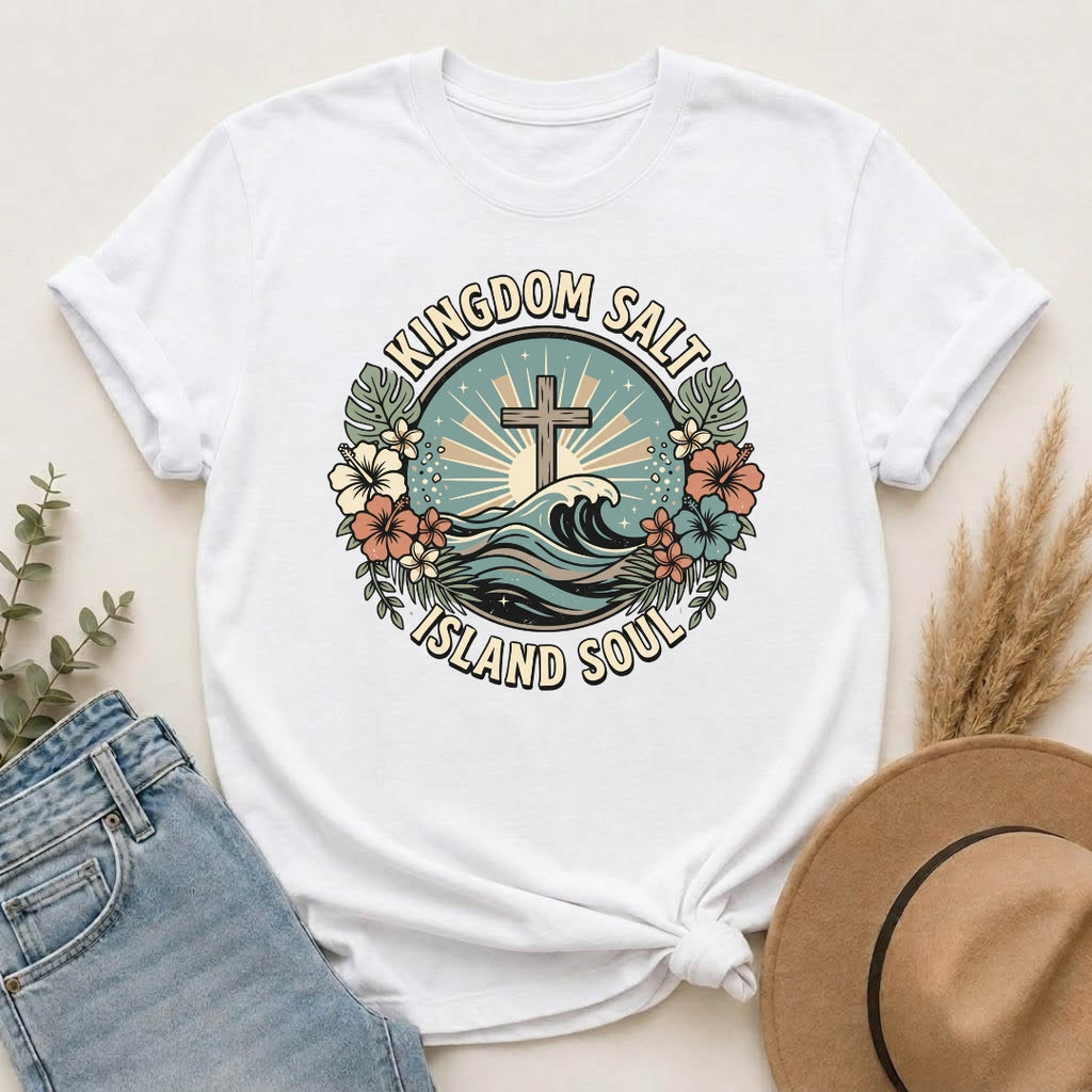Kingdom Salt Island Soul T-Shirt — Faith & Surf Graphic Tee