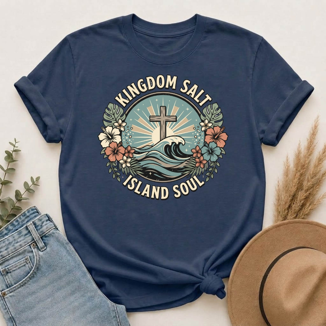 Kingdom Salt Island Soul T-Shirt — Faith & Surf Graphic Tee