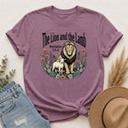 The Lion and the Lamb T-Shirt – Christian Scripture Tee (Revelation 5:5-6)