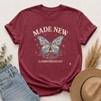 Made New Butterfly T-Shirt — Vintage Botanical Monarch Graphic Tee