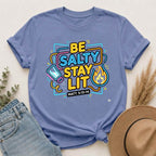 Be Salty Stay Lit T-Shirt — Christian Youth Graphic Tee (Matt. 5:13–14)