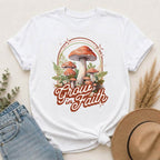 Grow in Faith Mushroom T-Shirt — Spiritual Nature Graphic Tee