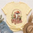 Grow in Faith Mushroom T-Shirt — Spiritual Nature Graphic Tee