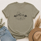 Faith Can Move Mountains T-Shirt — Matthew 17:20 Mountain Graphic Tee