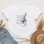 Acoustic Guitar 'Amazing Grace' Graphic T-Shirt