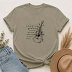 Acoustic Guitar 'Amazing Grace' Graphic T-Shirt