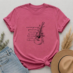 Acoustic Guitar 'Amazing Grace' Graphic T-Shirt