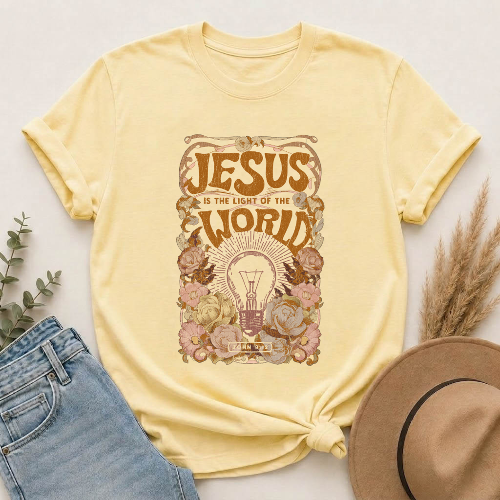 Jesus is the Light of the World T-Shirt