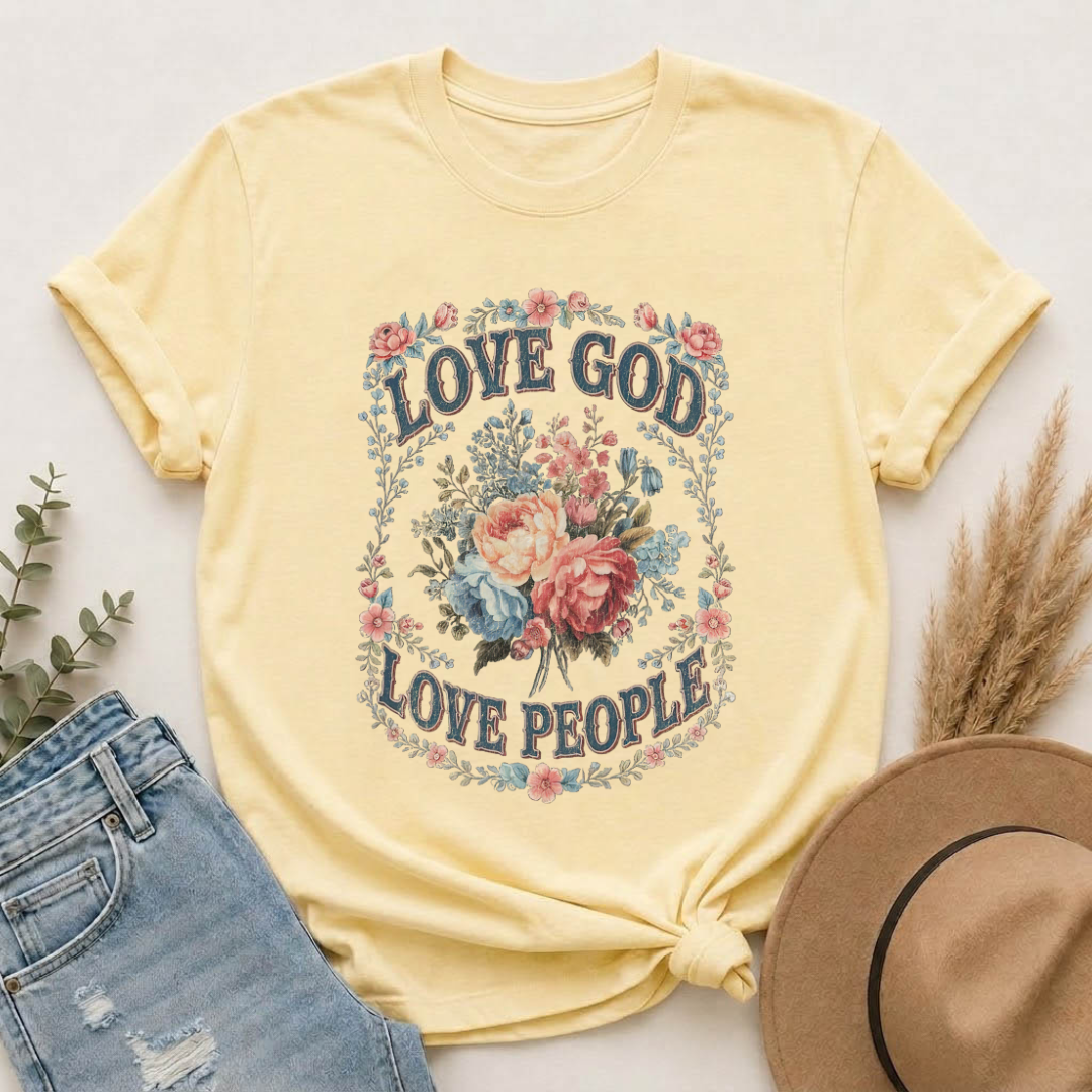 Love God Love People T-Shirt