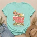 Meet Me on the Narrow Road T-Shirt — Vintage Faith Graphic Tee