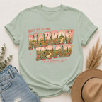 Meet Me on the Narrow Road — Matthew 16:24 Christian T-Shirt