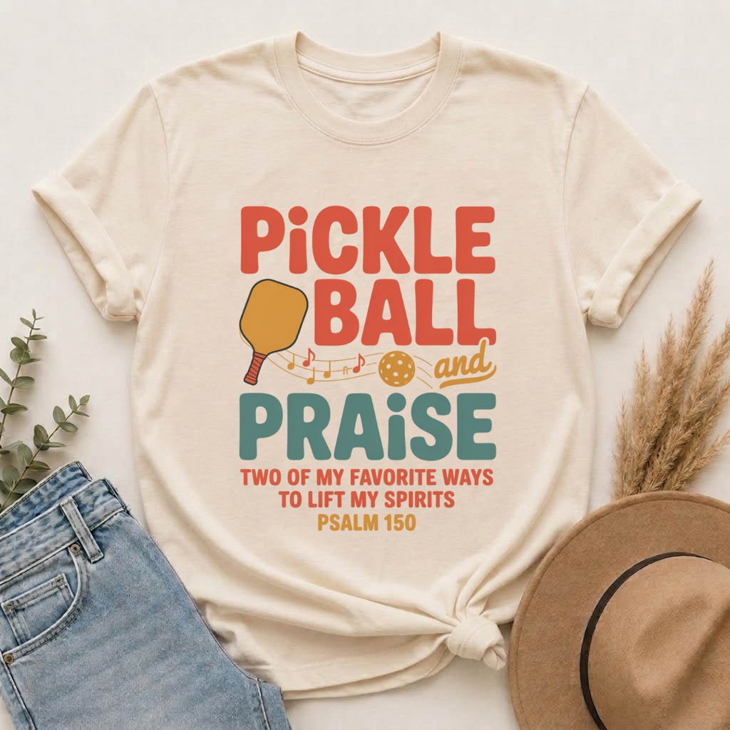 Pickleball and Praise T-Shirt
