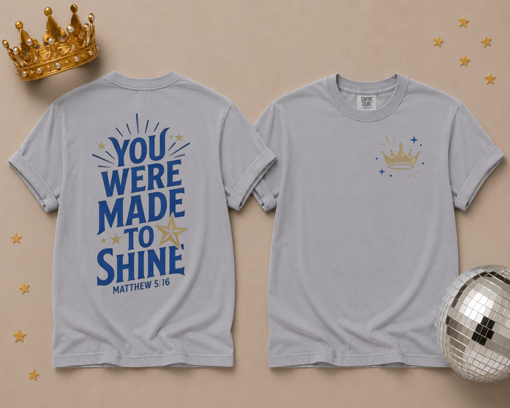 You Were Made to Shine — NTS Fundraiser T-Shirt