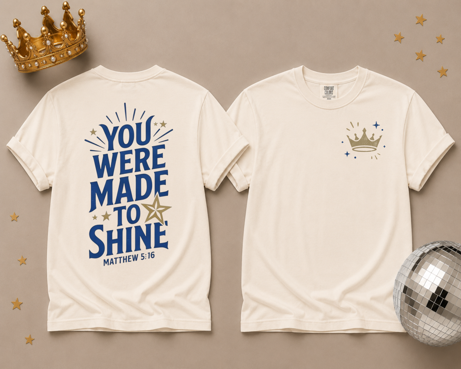You Were Made to Shine — NTS Fundraiser T-Shirt