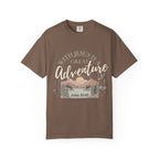 Adventure Faith T-Shirt — "With Jesus is a Great Adventure" John 10:10 Christian Tee