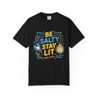 Be Salty Stay Lit T-Shirt — Christian Youth Graphic Tee (Matt. 5:13–14)