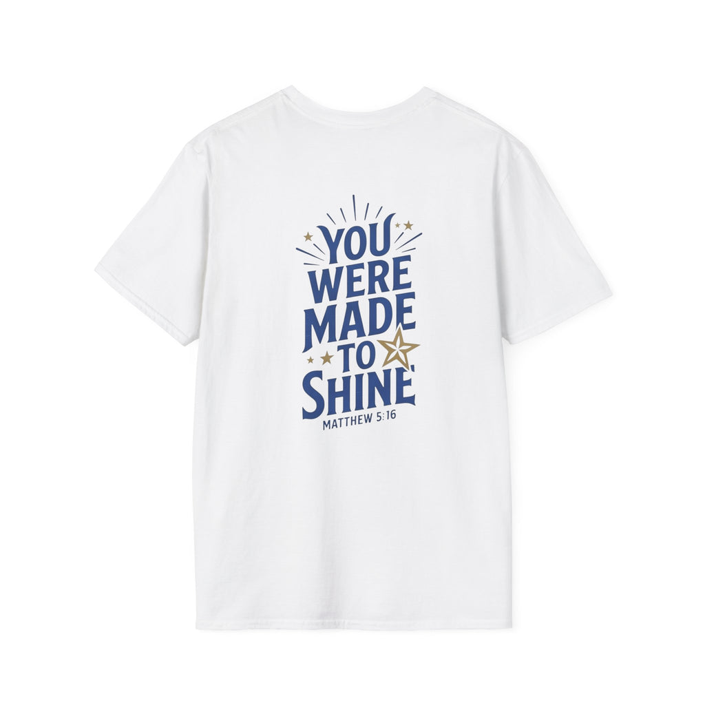 Gold Crown Pocket Tee — Minimal Royal Graphic T-Shirt