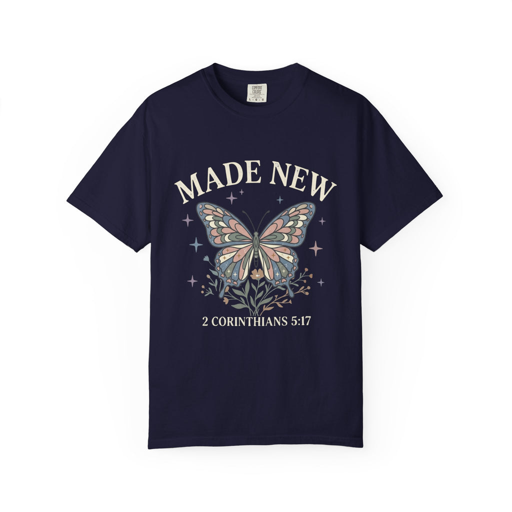 Made New Butterfly T-Shirt — Vintage Botanical Monarch Graphic Tee