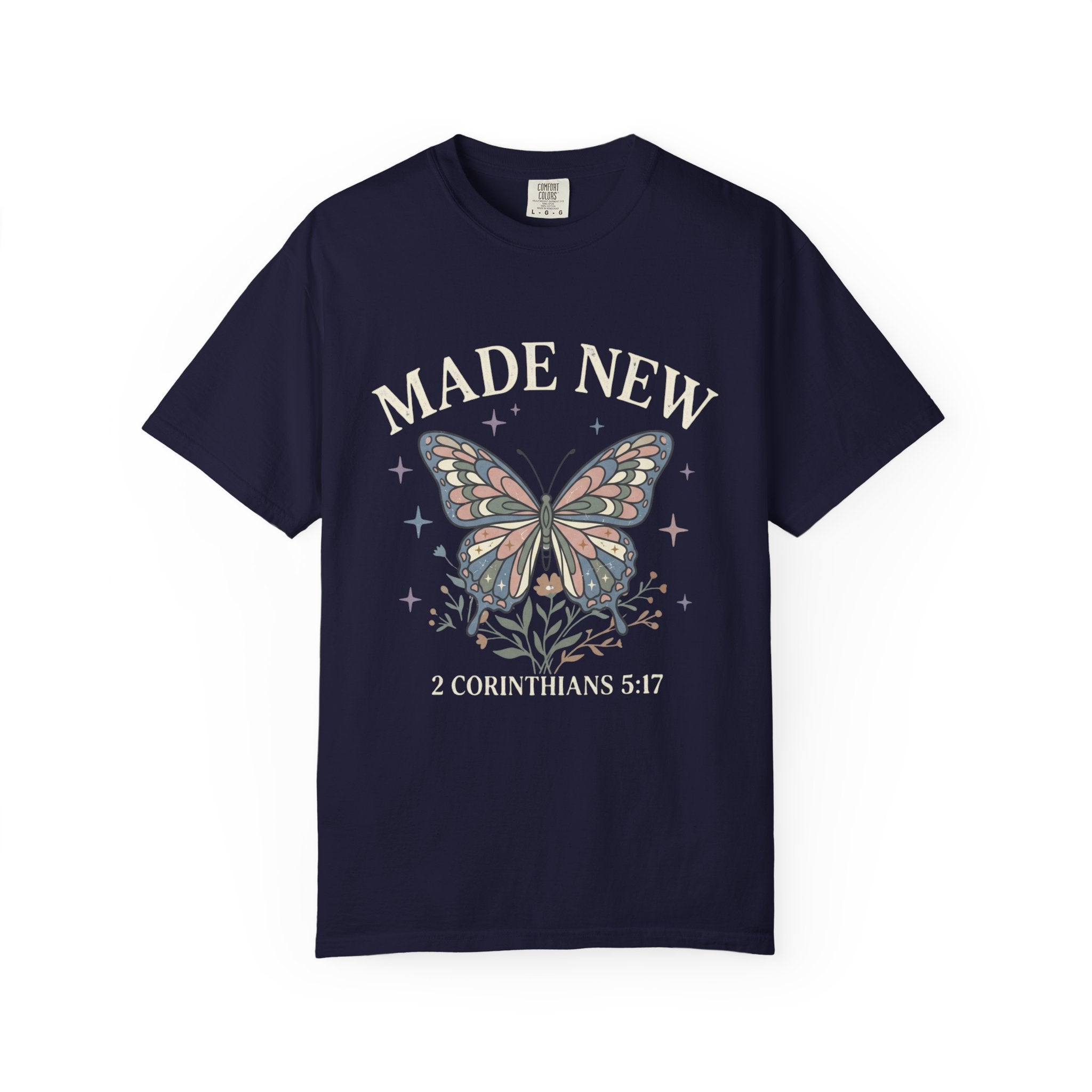 Made New Butterfly T-Shirt — Vintage Botanical Monarch Graphic Tee