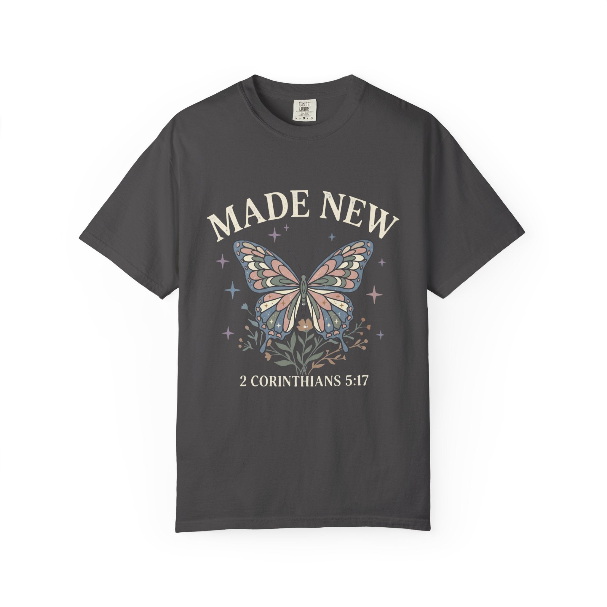 Made New Butterfly T-Shirt — Vintage Botanical Monarch Graphic Tee