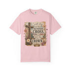 Vintage Christian T-Shirt — "I Will Cling to the Old Rugged Cross"