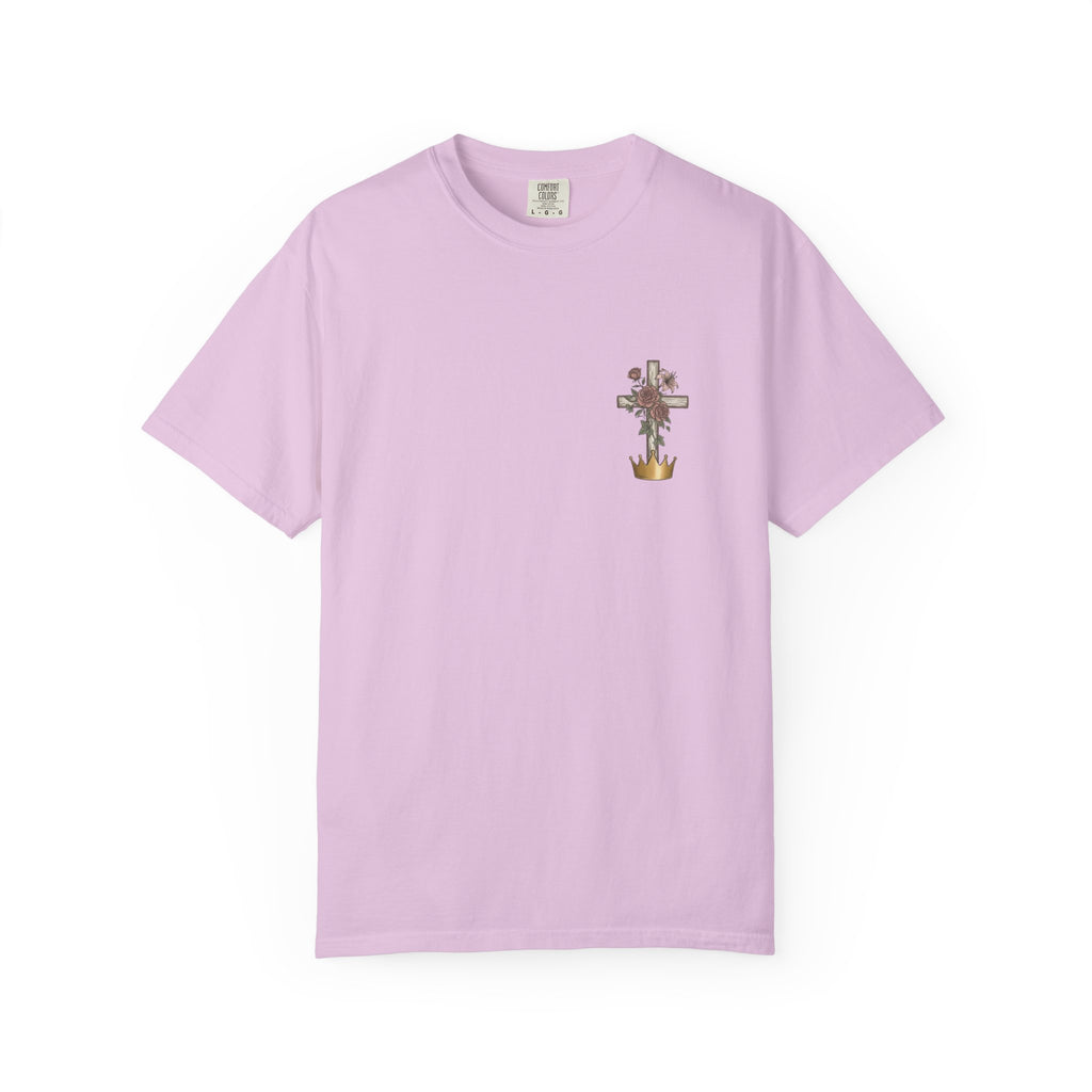 Rugged Cross T-Shirt — “So I’ll Cherish the Old Rugged Cross” Christian Faith Tee