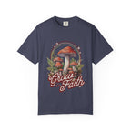 Grow in Faith Mushroom T-Shirt — Spiritual Nature Graphic Tee