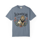 The Lion and the Lamb T-Shirt – Christian Scripture Tee (Revelation 5:5-6)